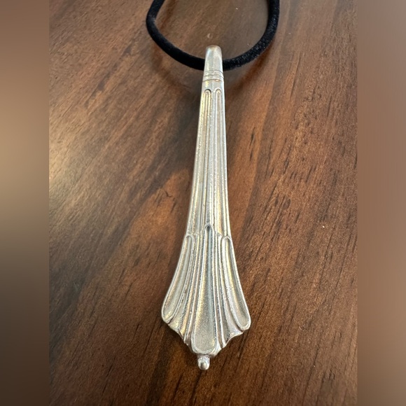 Hand Crafted Jewelry - Silverware Pendant Necklace